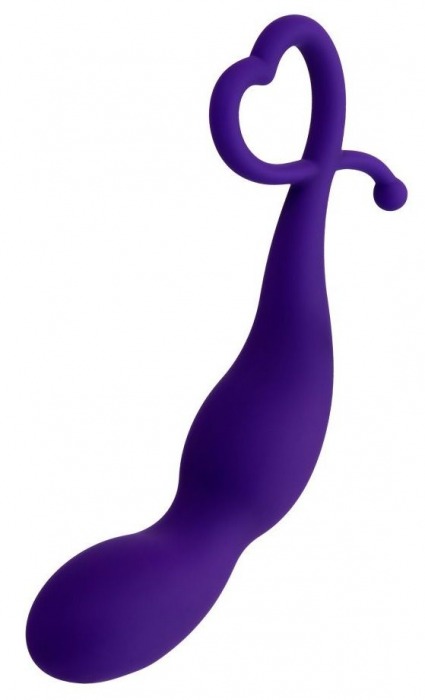 Фиолетовый анальный стимулятор Wlap - 16 см. - ToyFa в Нефтекамске Фиолетовый анальный стимулятор Wlap - 16 см. - ToyFa