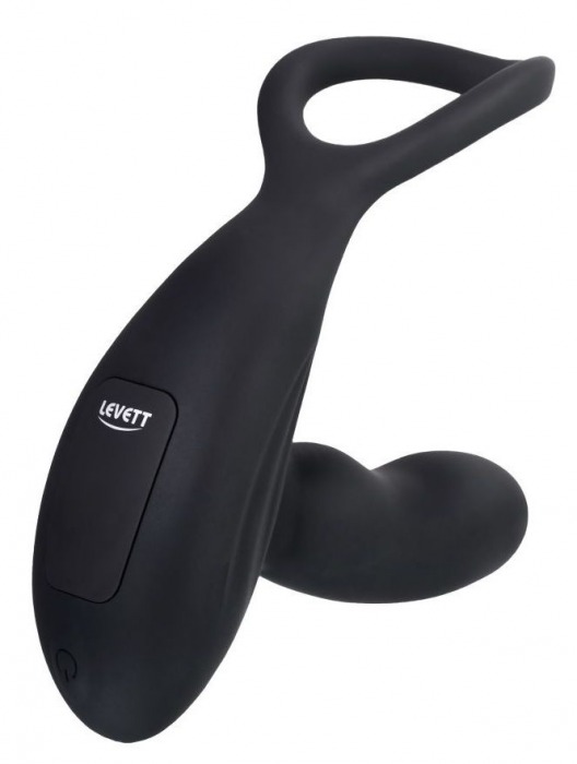 Черный стимулятор простаты Maud с вибрацией - Levett - в Нефтекамске купить с доставкой