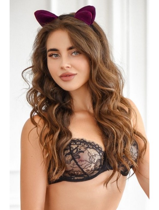 Пикантный ободок-ушки My Rules - БДСМ Арсенал купить с доставкой