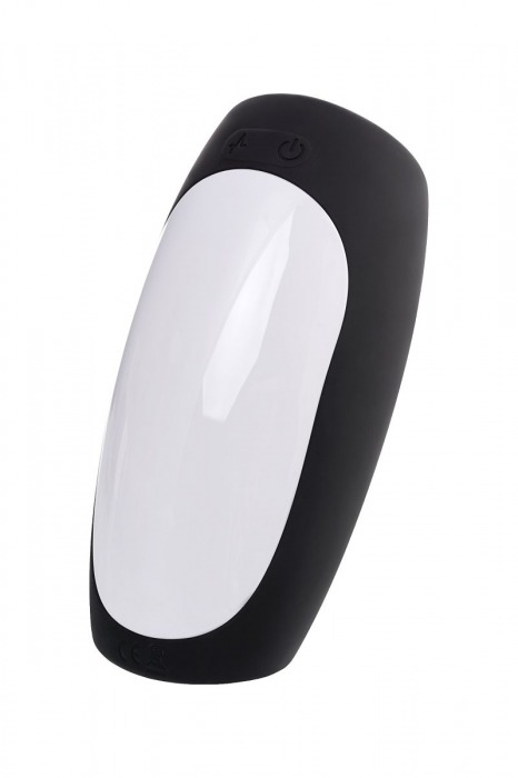 Черно-белый перезаряжаемый мастурбатор Erotist Hailstorm - Erotist Adult Toys - в Нефтекамске купить с доставкой