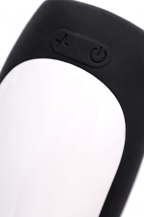 Черно-белый перезаряжаемый мастурбатор Erotist Hailstorm - Erotist Adult Toys - в Нефтекамске купить с доставкой