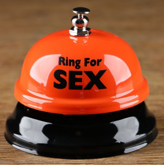 Настольный звонок RING FOR SEX - Сима-Ленд - купить с доставкой в Нефтекамске