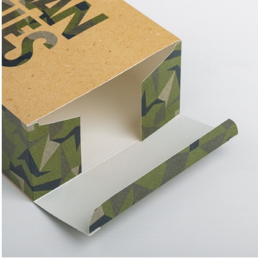 Складная коробка Man rules - 16 х 23 см. - Сима-Ленд - купить с доставкой в Нефтекамске