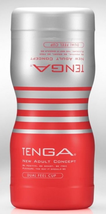 Мастурбатор TENGA Dual Sensation Cup - Tenga - в Нефтекамске купить с доставкой