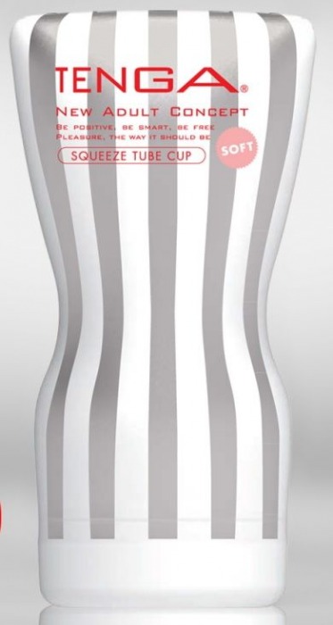 Мастурбатор TENGA Squeeze Tube Cup Soft - Tenga - в Нефтекамске купить с доставкой