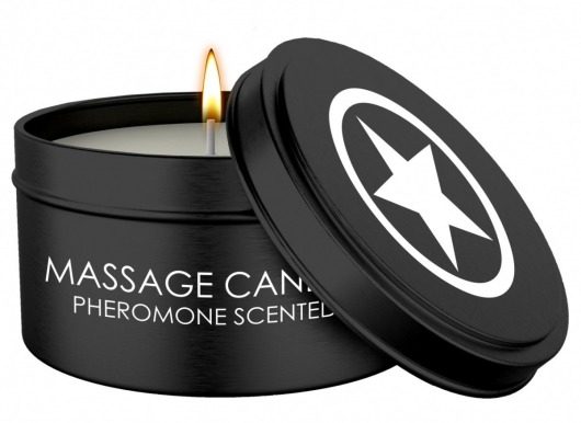 Массажная свеча с феромонами Massage Candle Pheromone Scented - Shots Media BV - купить с доставкой в Нефтекамске