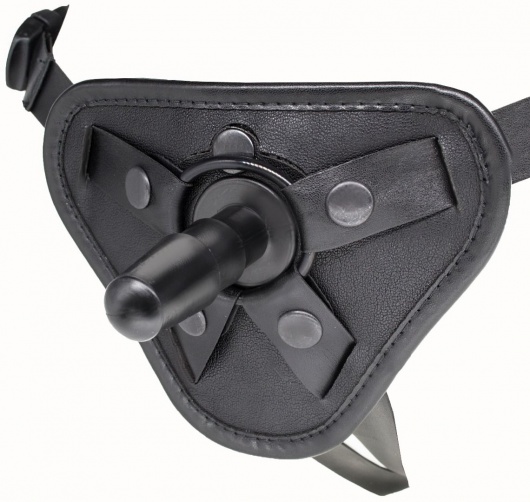 Пояс харнесс BEST UNI strap с 2 сменными насадками - 18,5 и 16 см. - LOVETOY (А-Полимер) - купить с доставкой в Нефтекамске