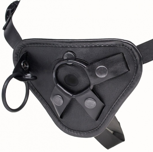 Пояс харнесс BEST UNI strap с 2 сменными насадками - 18,5 и 16 см. - LOVETOY (А-Полимер) - купить с доставкой в Нефтекамске