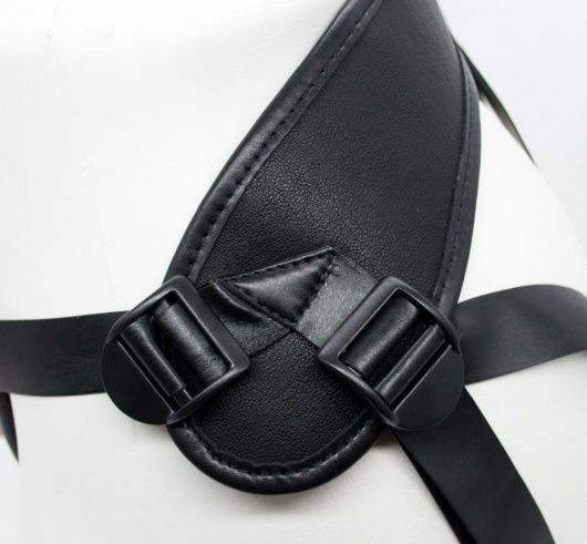 Пояс харнесс BEST UNI strap с 2 сменными насадками - 18,5 и 16 см. - LOVETOY (А-Полимер) - купить с доставкой в Нефтекамске
