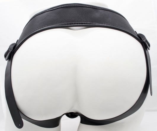 Пояс харнесс BEST UNI strap с 2 сменными насадками - 18,5 и 16 см. - LOVETOY (А-Полимер) - купить с доставкой в Нефтекамске