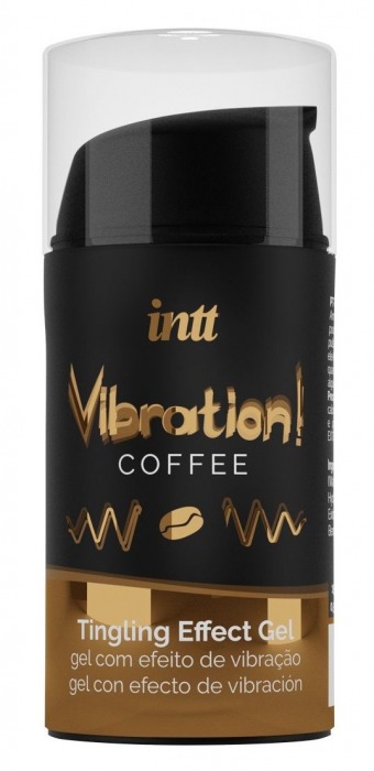 Жидкий интимный гель с эффектом вибрации Vibration! Coffee - 15 мл. - INTT - купить с доставкой в Нефтекамске