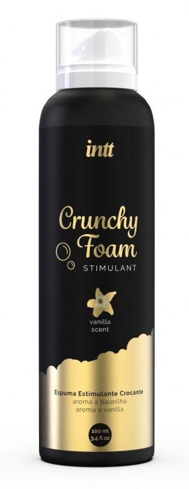 Пенка для массажа Crunchy Foam Stimulant Vanilla - 100 мл. - INTT - купить с доставкой в Нефтекамске