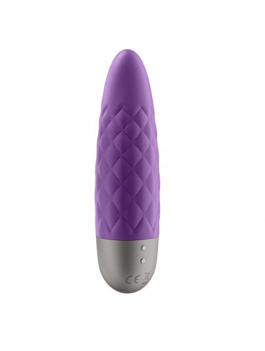 Фиолетовый мини-вибратор Ultra Power Bullet 5 - Satisfyer