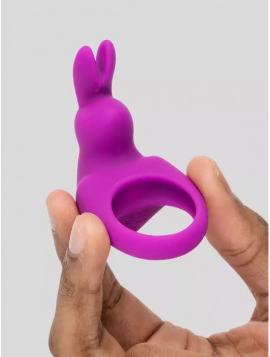 Фиолетовое эрекционное виброкольцо Happy Rabbit Cock Ring Kit - Happy Rabbit - в Нефтекамске купить с доставкой
