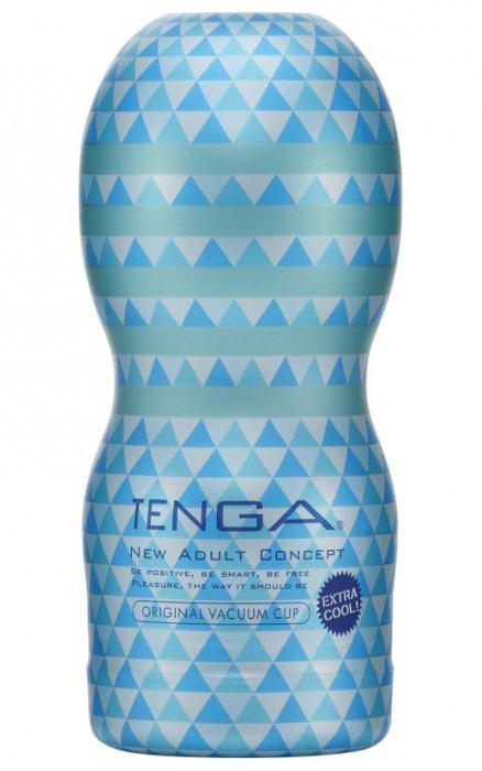 Мастурбатор с охлаждающей смазкой TENGA Original Vacuum Cup Extra Cool - Tenga - в Нефтекамске купить с доставкой