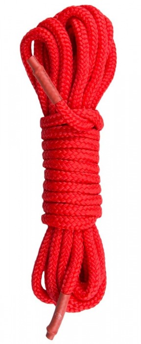 Красная веревка для связывания Nylon Rope - 5 м. - Easy toys - купить с доставкой в Нефтекамске