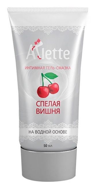 Интимная гель-смазка на водной основе Arlette  Спелая вишня  - 50 мл. - Arlette - купить с доставкой в Нефтекамске