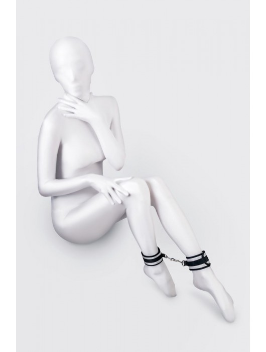 Серебристо-черные оковы Anonymo - ToyFa - купить с доставкой в Нефтекамске