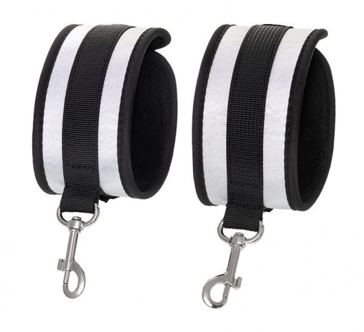 Серебристо-черные оковы Anonymo - ToyFa - купить с доставкой в Нефтекамске