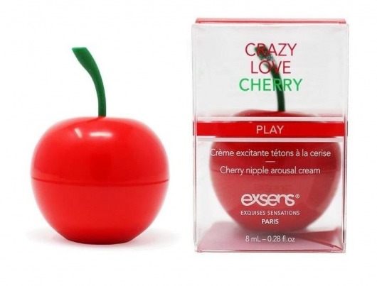 Крем для стимуляции сосков Crazy Love Cherry - 8 мл. - Exsens - купить с доставкой в Нефтекамске