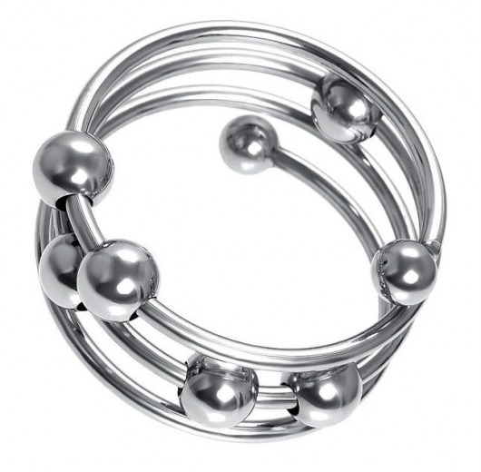 Большое металлическое кольцо под головку пениса - ToyFa - купить с доставкой в Нефтекамске