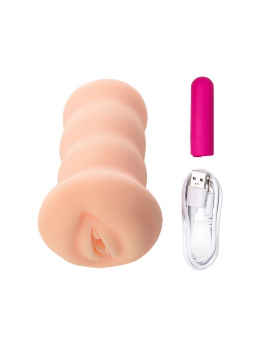 Мастурбатор-вагина Virgin с вибрацией - KOKOS - в Нефтекамске купить с доставкой