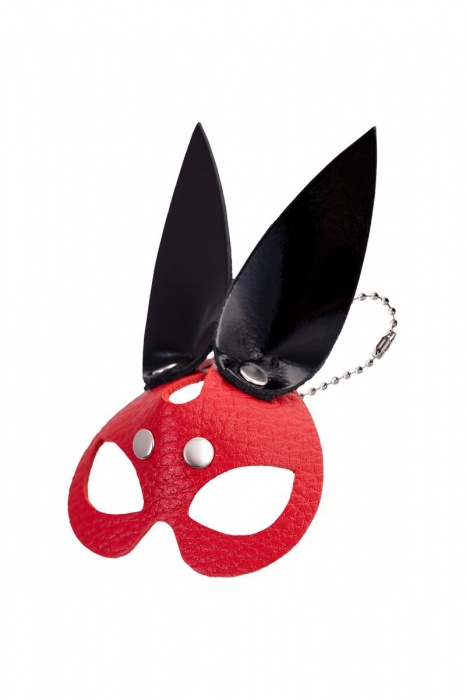 Кожаный брелок в виде маски зайчика - Sitabella - купить с доставкой в Нефтекамске