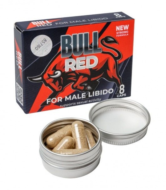 Пищевой концентрат для мужчин BULL RED - 8 капсул - Sitabella - купить с доставкой в Нефтекамске