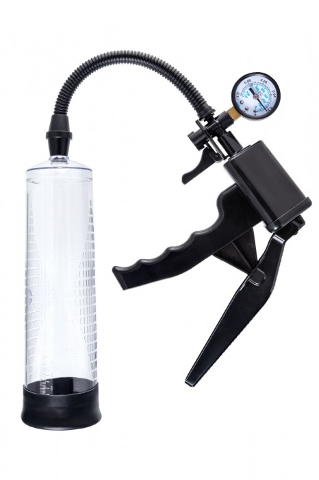 Прозрачная механическая помпа для пениса Viggo - Sexus - в Нефтекамске купить с доставкой