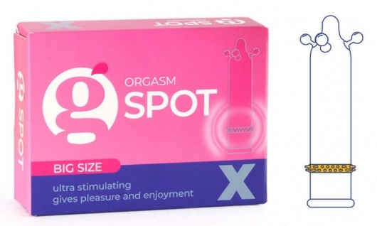 Стимулирующая насадка G-Spot X Big size - Sitabella - купить с доставкой в Нефтекамске