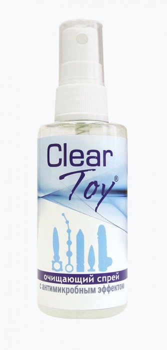 Очищающий спрей Clear Toy с антимикробным эффектом - 100 мл. - Биоритм - купить с доставкой в Нефтекамске