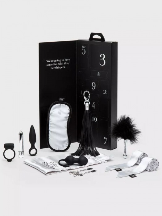Эротический набор Pleasure Overload 10 Days of Play Gift Set - Fifty Shades of Grey - купить с доставкой в Нефтекамске