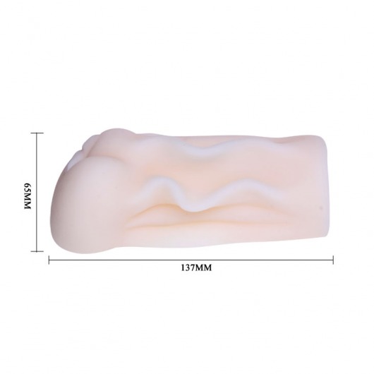 Мастурбатор с рифленым рельефом - Baile - в Нефтекамске купить с доставкой