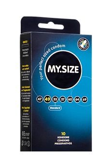 Презервативы MY.SIZE размер 49 - 10 шт. - My.Size - купить с доставкой в Нефтекамске
