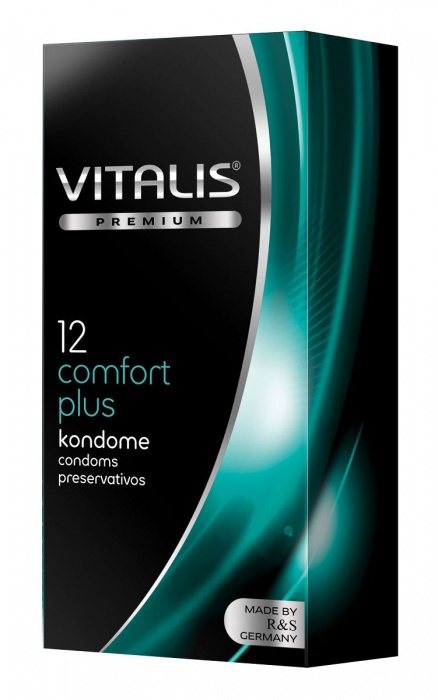 Контурные презервативы VITALIS PREMIUM comfort plus - 12 шт. - Vitalis - купить с доставкой в Нефтекамске