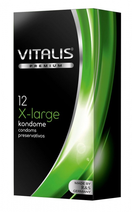 Презервативы увеличенного размера VITALIS PREMIUM x-large - 12 шт. - Vitalis - купить с доставкой в Нефтекамске