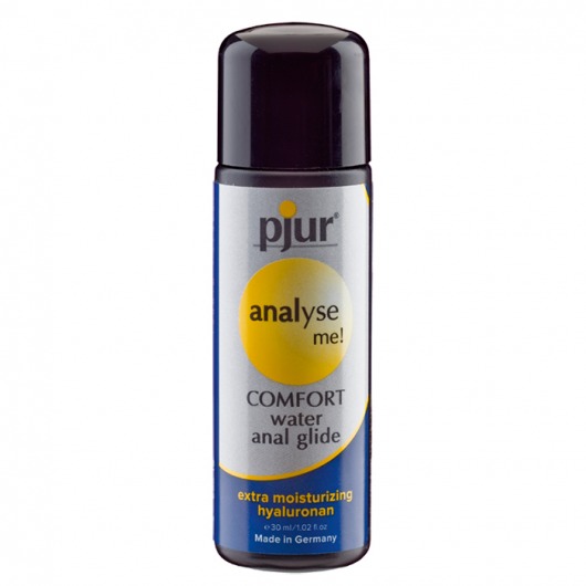 Анальный лубрикант pjur ANALYSE ME Comfort Water Anal Glide - 30 мл. - Pjur - купить с доставкой в Нефтекамске