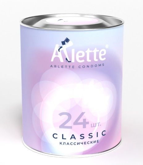 Классические презервативы Arlette Classic - 24 шт. - Arlette - купить с доставкой в Нефтекамске