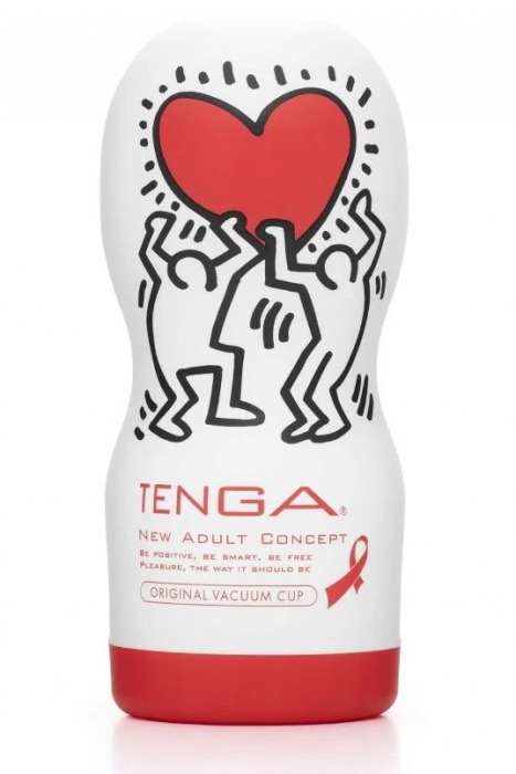 Мастурбатор Keith Haring Cup Deep Throat - Tenga - в Нефтекамске купить с доставкой
