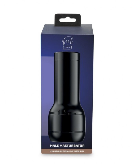 Коричневый мастурбатор-вагина Feel Stroker - Kiiroo - в Нефтекамске купить с доставкой