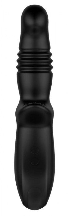 Черный вибромассажер простаты Nexus Thrust с возвратно-поступательными движениями - Nexus Range - в Нефтекамске купить с доставкой