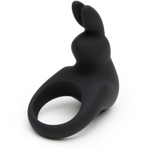 Черное эрекционное виброкольцо Happy Rabbit Rechargeable Rabbit Cock Ring - Happy Rabbit - в Нефтекамске купить с доставкой