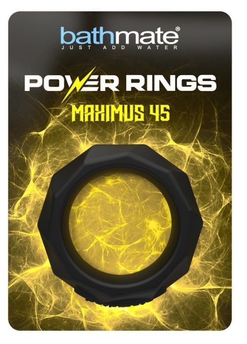 Черное эрекционное кольцо Maximus 45 - Bathmate - в Нефтекамске купить с доставкой