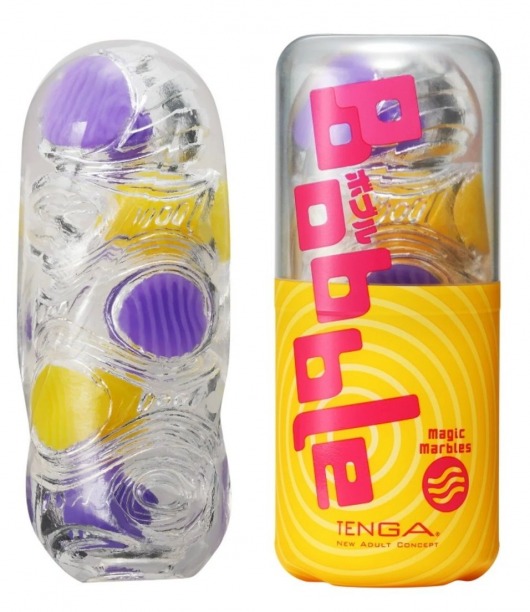 Мастурбатор Tenga Bobble Magic Marbles - Tenga - в Нефтекамске купить с доставкой