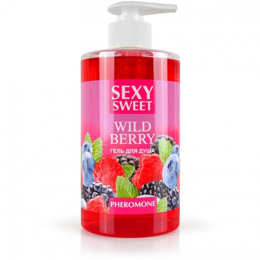 Гель для душа Sexy Sweet Wild Berry с ароматом лесных ягод и феромонами - 430 мл. -  - Магазин феромонов в Нефтекамске