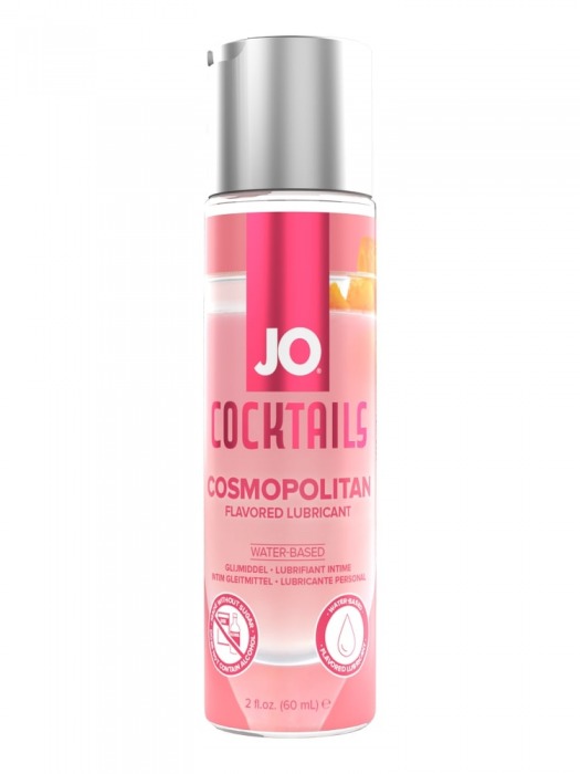 Вкусовой лубрикант на водной основе JO Cocktails Cosmopolitan - 60 мл. - System JO - купить с доставкой в Нефтекамске