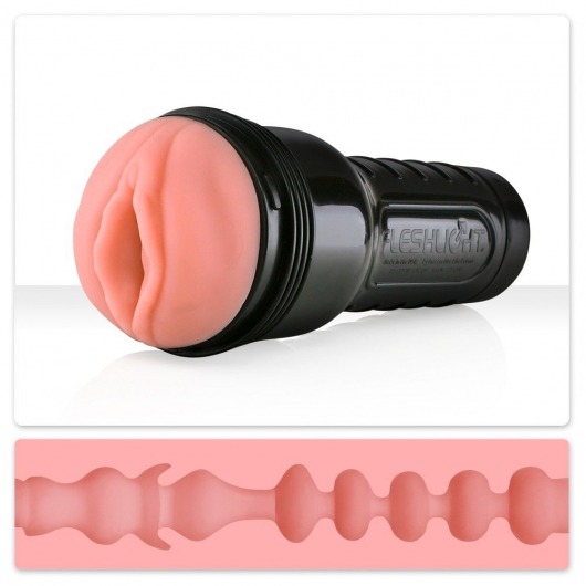 Мастурбатор-вагина Fleshlight - Pink Lady Mini-Lotus - Fleshlight - в Нефтекамске купить с доставкой