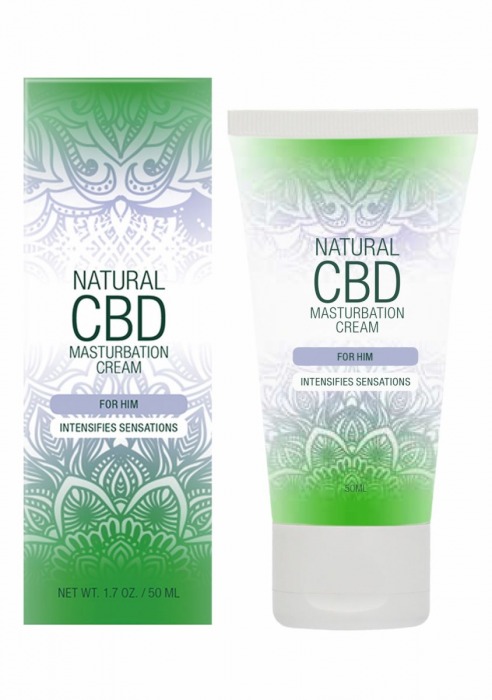 Крем для мастурбации для мужчин Natural CBD Masturbation Cream For Him - 50 мл. - Shots Media BV - купить с доставкой в Нефтекамске