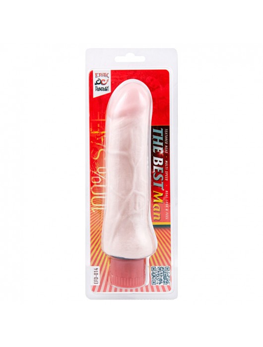 Простой вибратор большого диаметра The Best Man - 20 см. - Erotic Fantasy