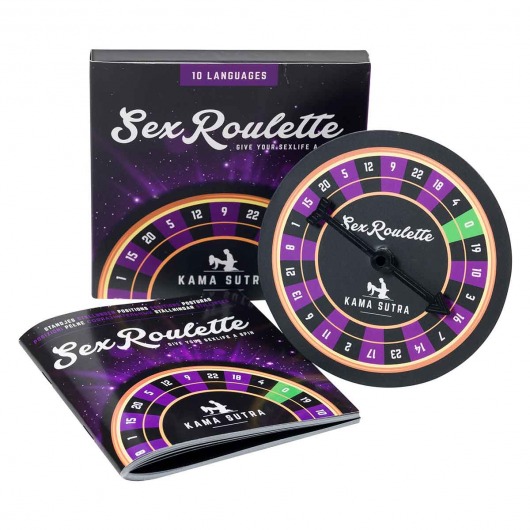 Настольная игра-рулетка Sex Roulette Kamasutra - Tease&Please - купить с доставкой в Нефтекамске